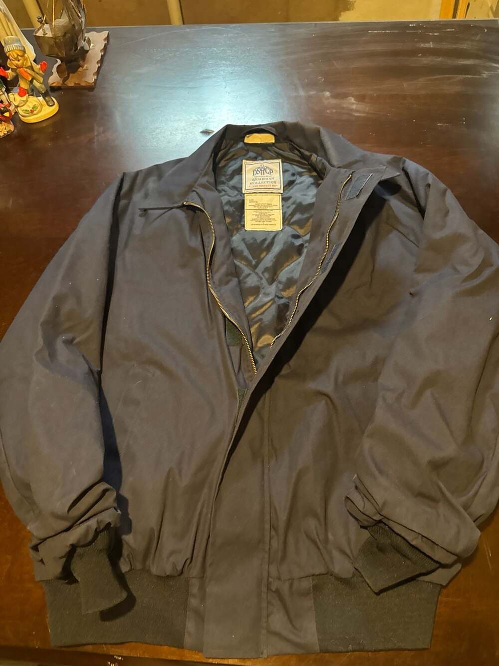 DSCP Guardian Collection Navy Blue Utility Bomber Jacket US Military Issue